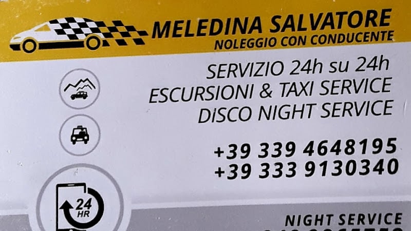 Taxi Noleggio con conducente Meledina