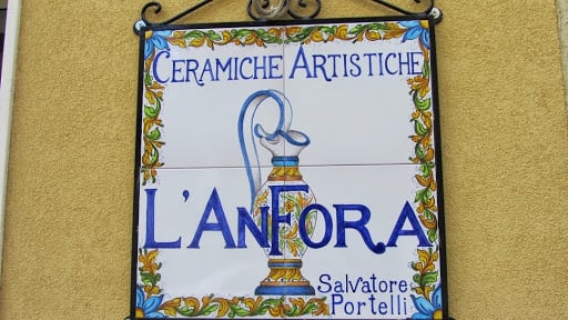 "L' Anfora" Ceramiche Artistiche - di Salvatore Portelli - ceramica di Sicilia