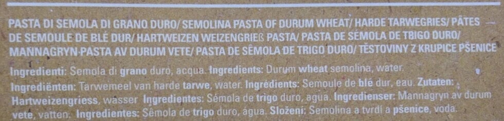 Riccioli Marchigiani di grano duro 400g-12 confezioni