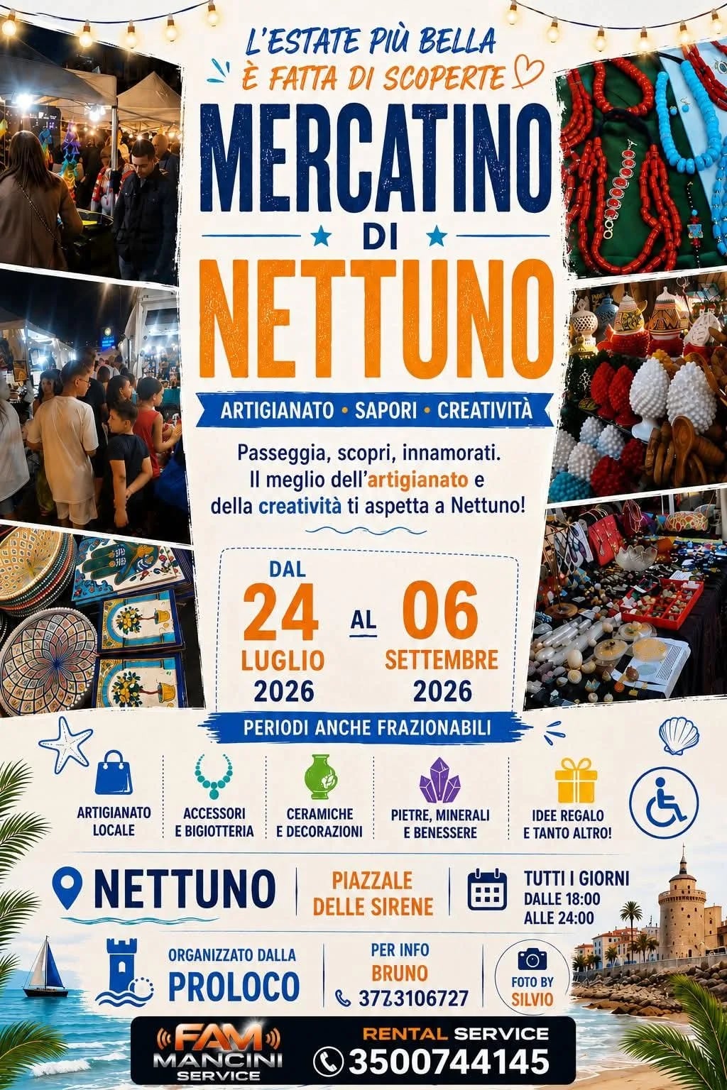 Mercatino di Nettuno 2026