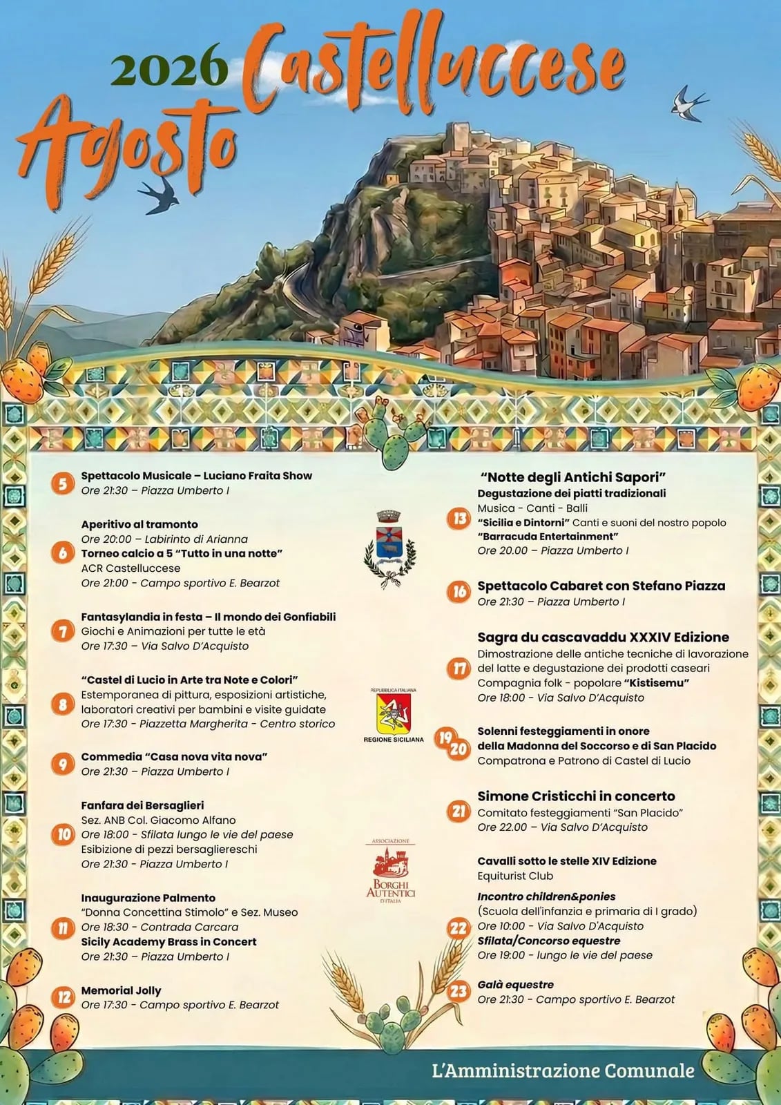 Castelluccese Agosto 2026
