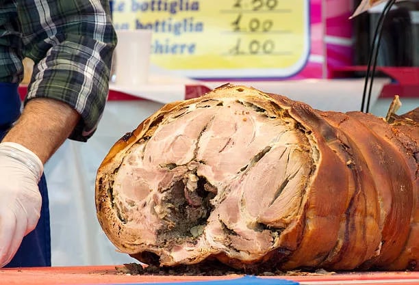 Locandina Sagra della porchetta di Ariccia a Ariccia (Roma)