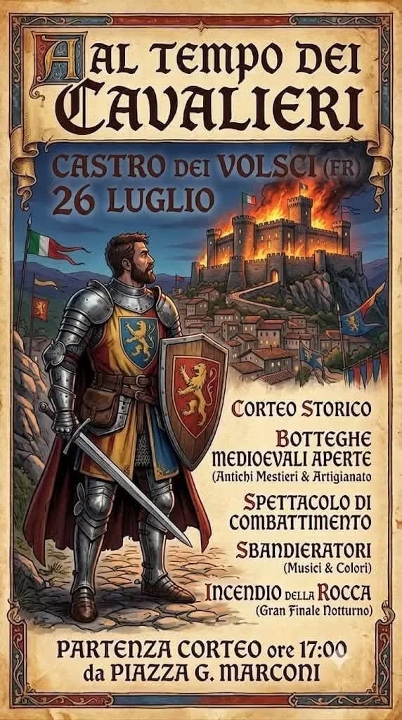 Al Tempo dei Cavalieri 2026