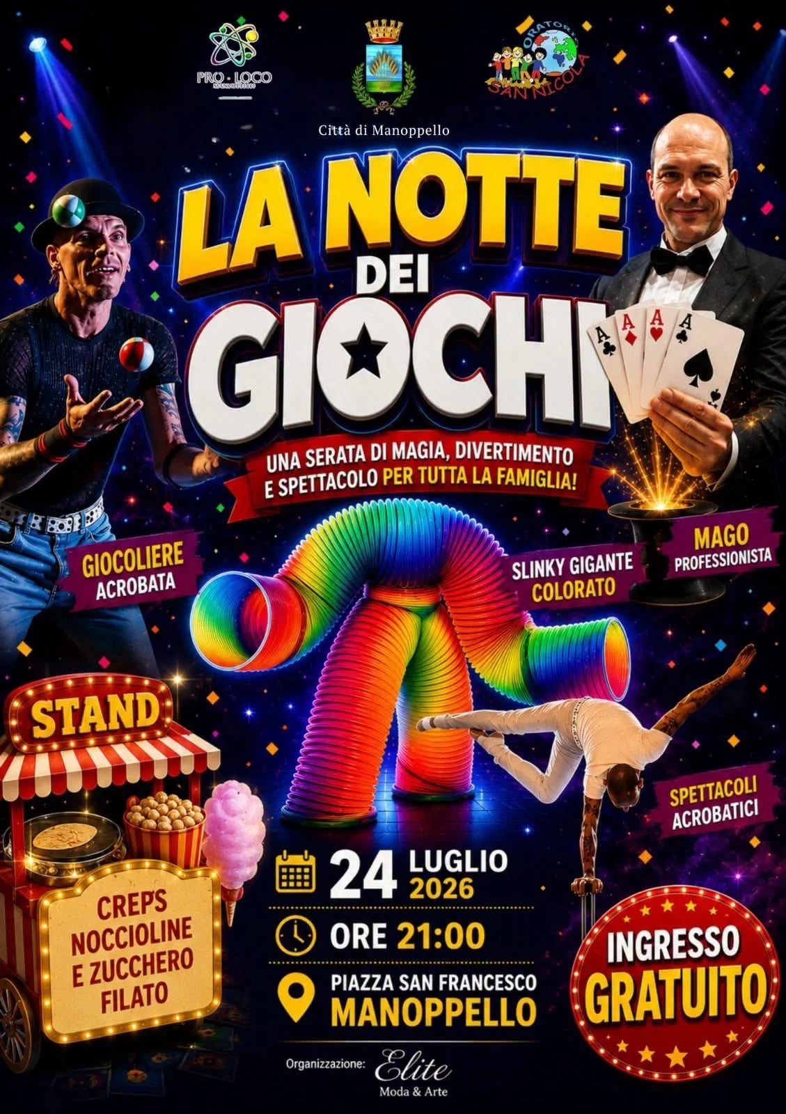 La Notte dei Giochi 2026