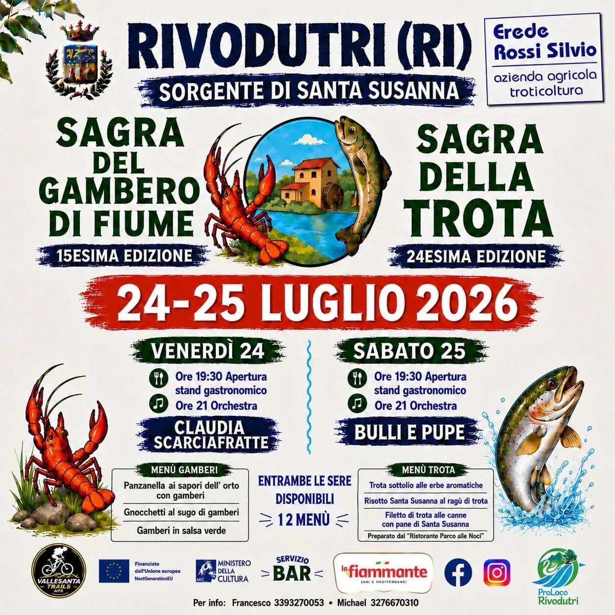 24ª Sagra della Trota 2026