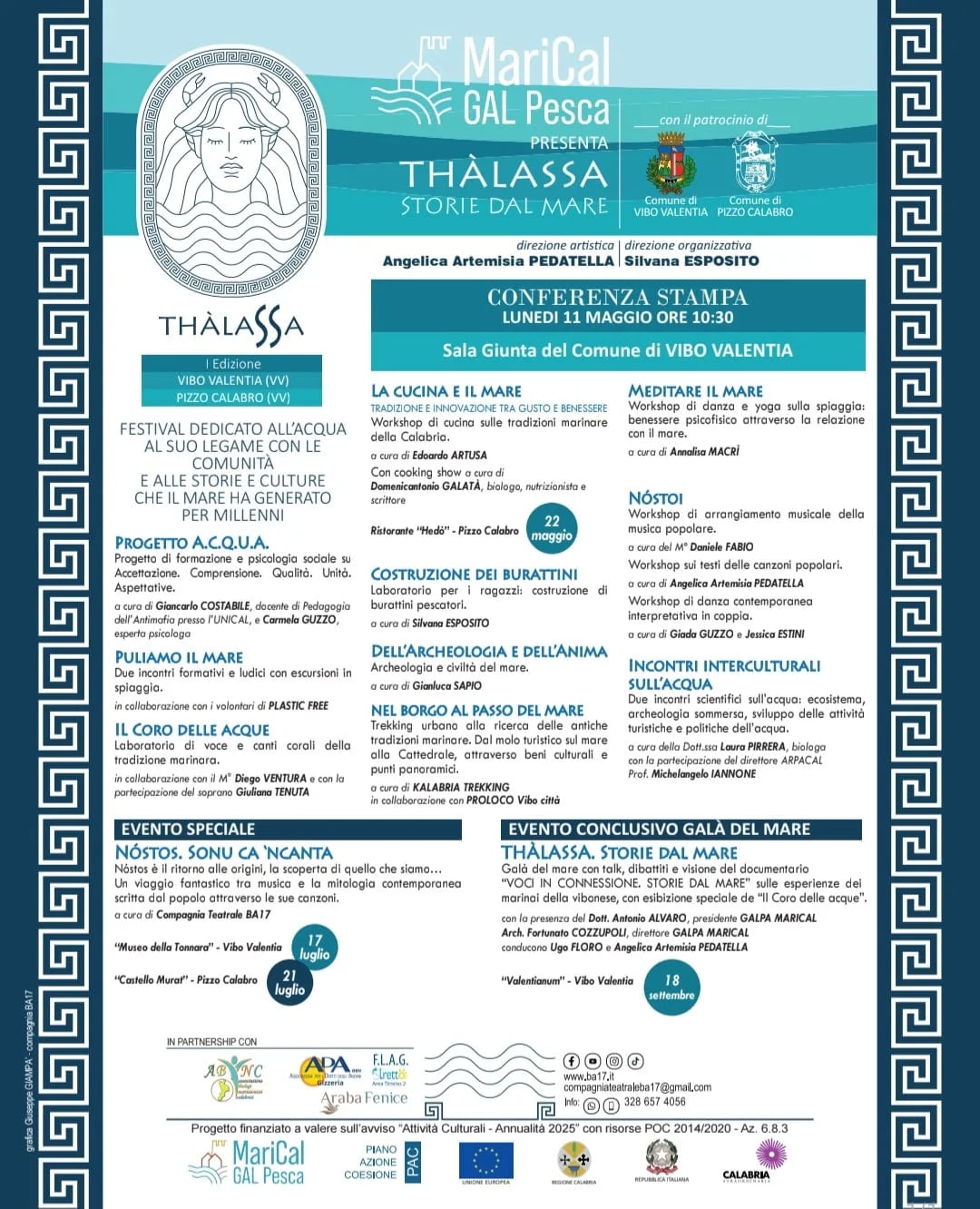 Locandina calendario eventi maggio-settembre 2027 a Vibo Valentia (Vibo Valentia)