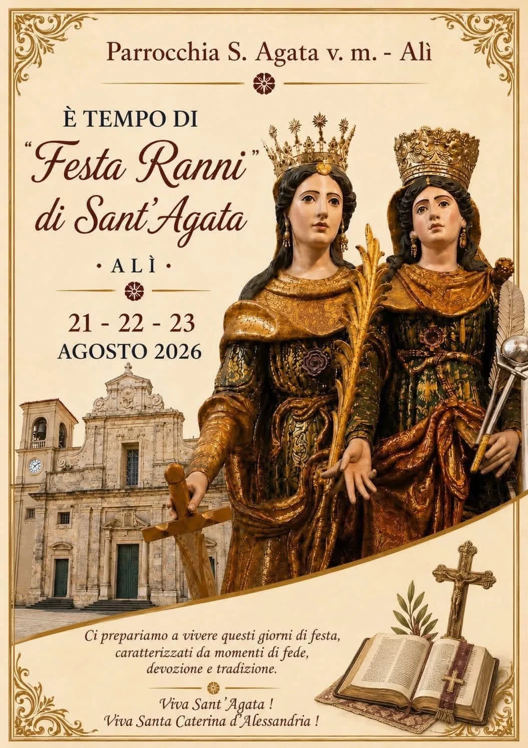Festa Ranni di Sant'Agata 2026 ad Alì