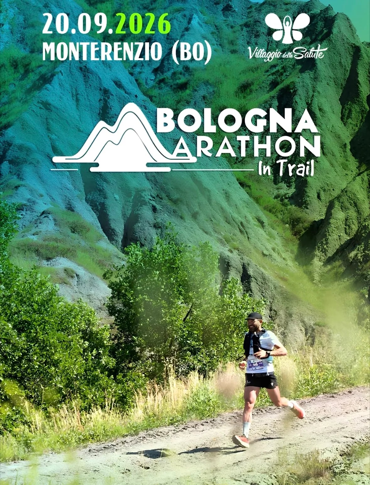 Locandina Bologna Marathon In Trail 2026 a Monterenzio (Bologna)