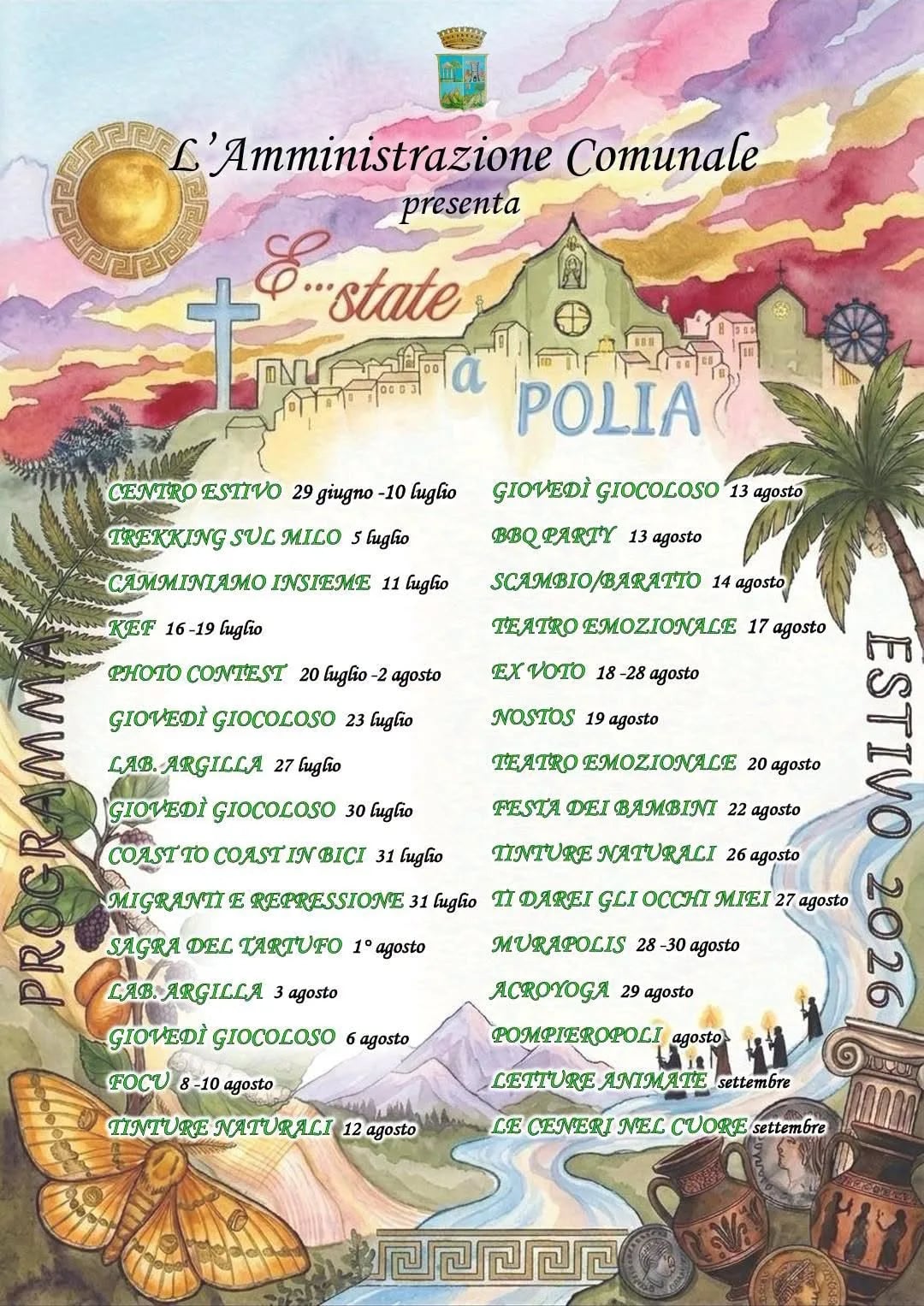 Locandina Ex Voto 2026 a Polia (Vibo valentia)
