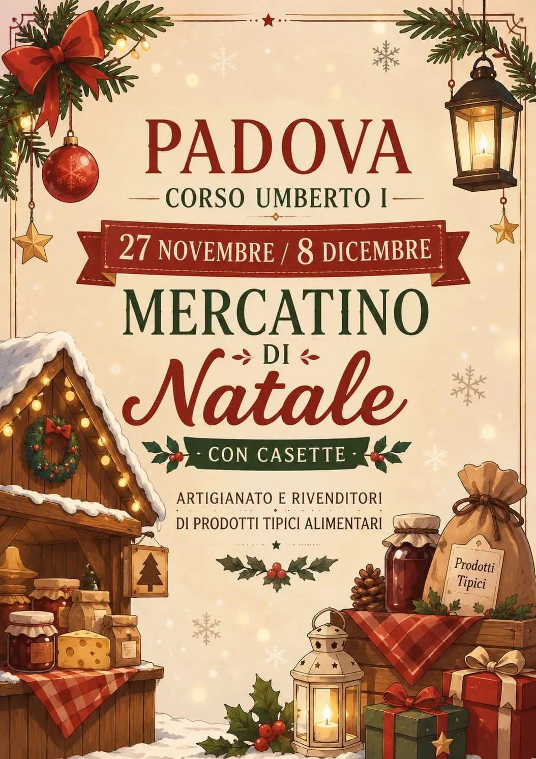 Mercatino di Natale 2026 a Padova