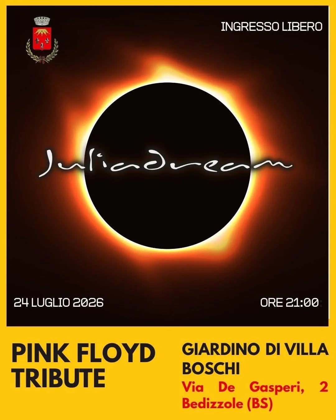 Juliadream Pink Floyd Tribute 2026