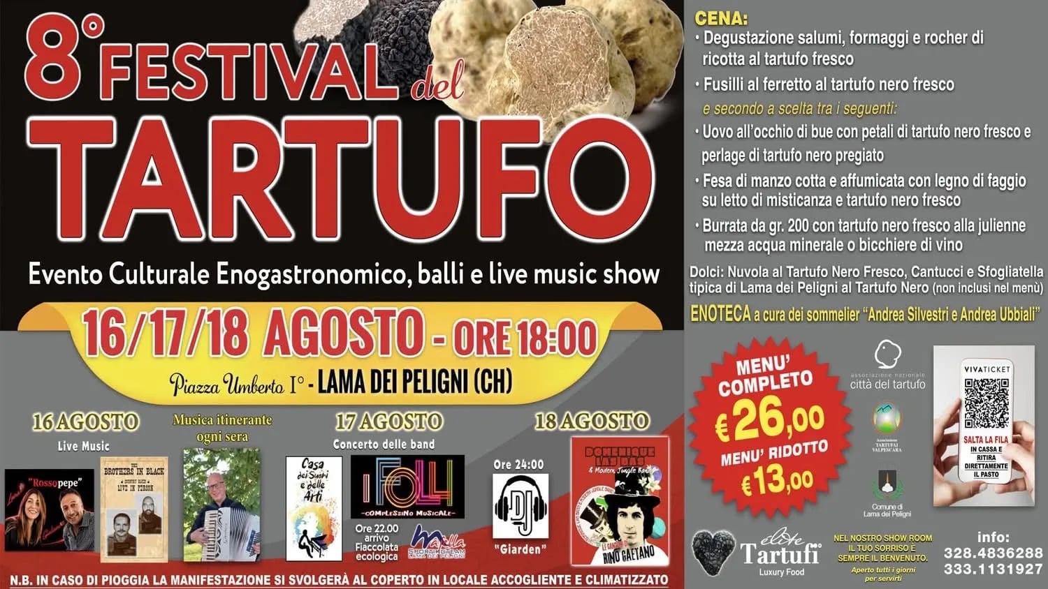 8° Festival del Tartufo 2026