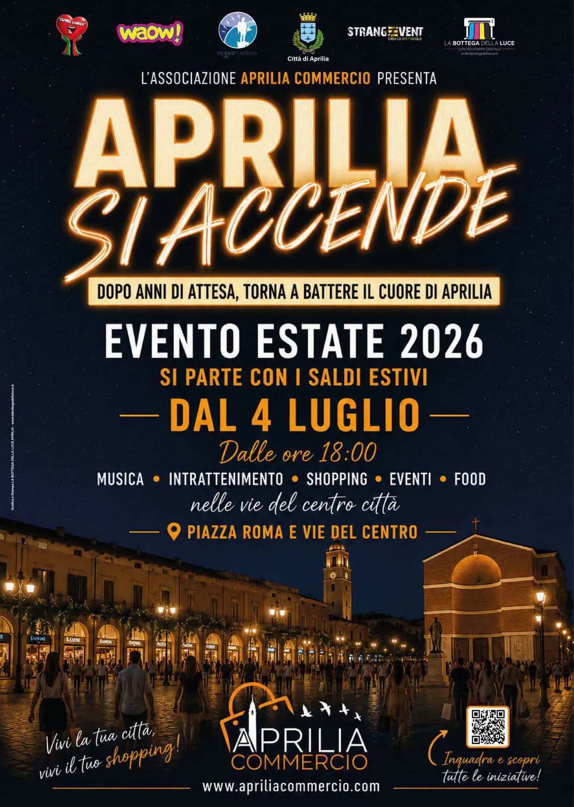 Aprilia si Accende Evento Estate 2026