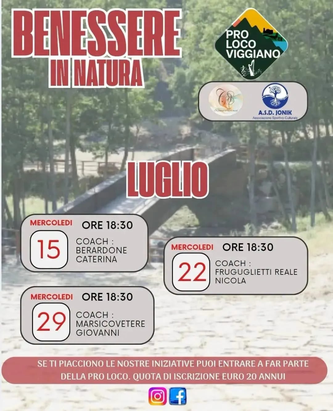 Benessere in Natura Luglio 2026