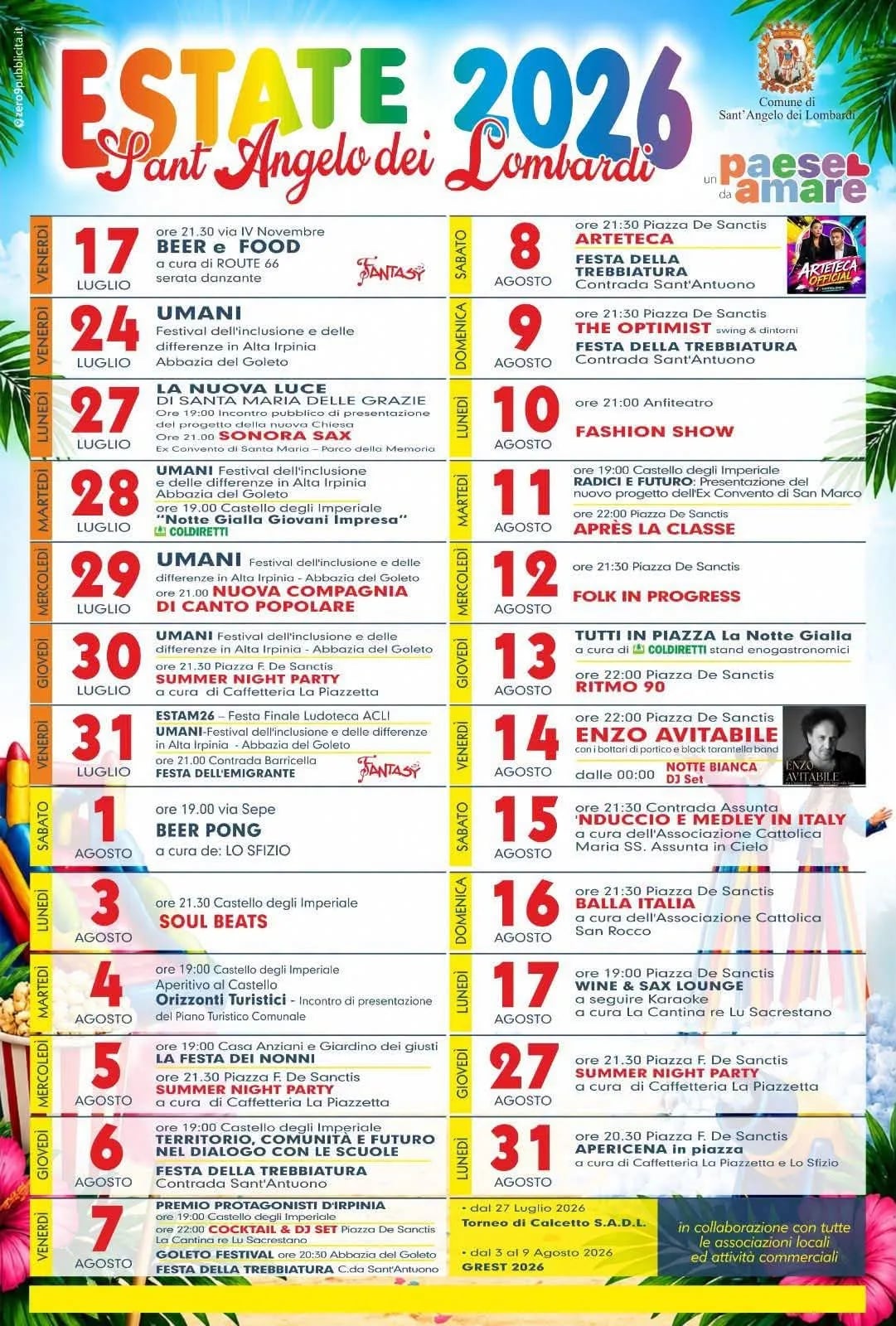 Summer Night Party 2026 — 27 Agosto