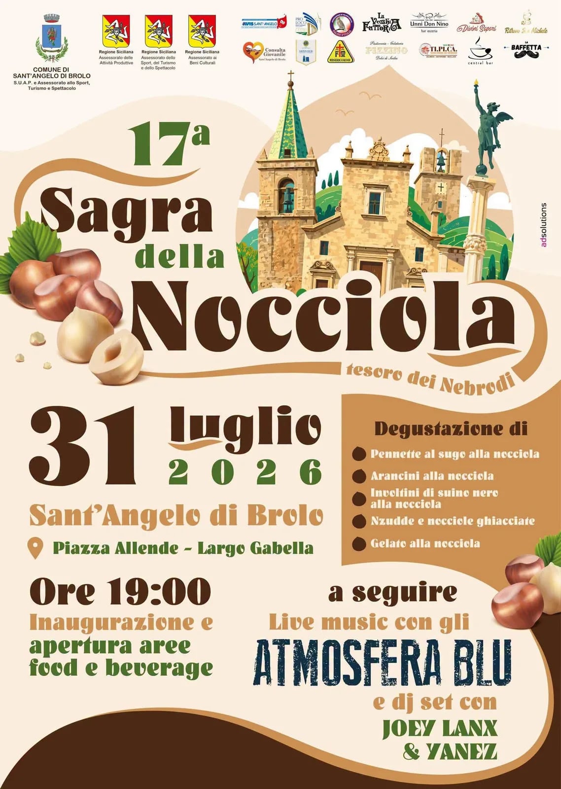 17ª Sagra della Nocciola 2026