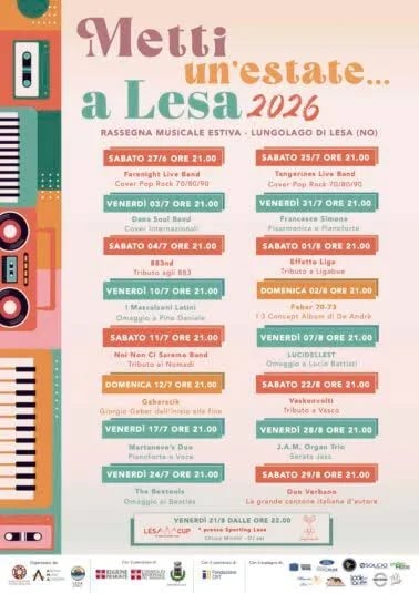 Metti un'estate a Lesa 2026: Vaskovoti