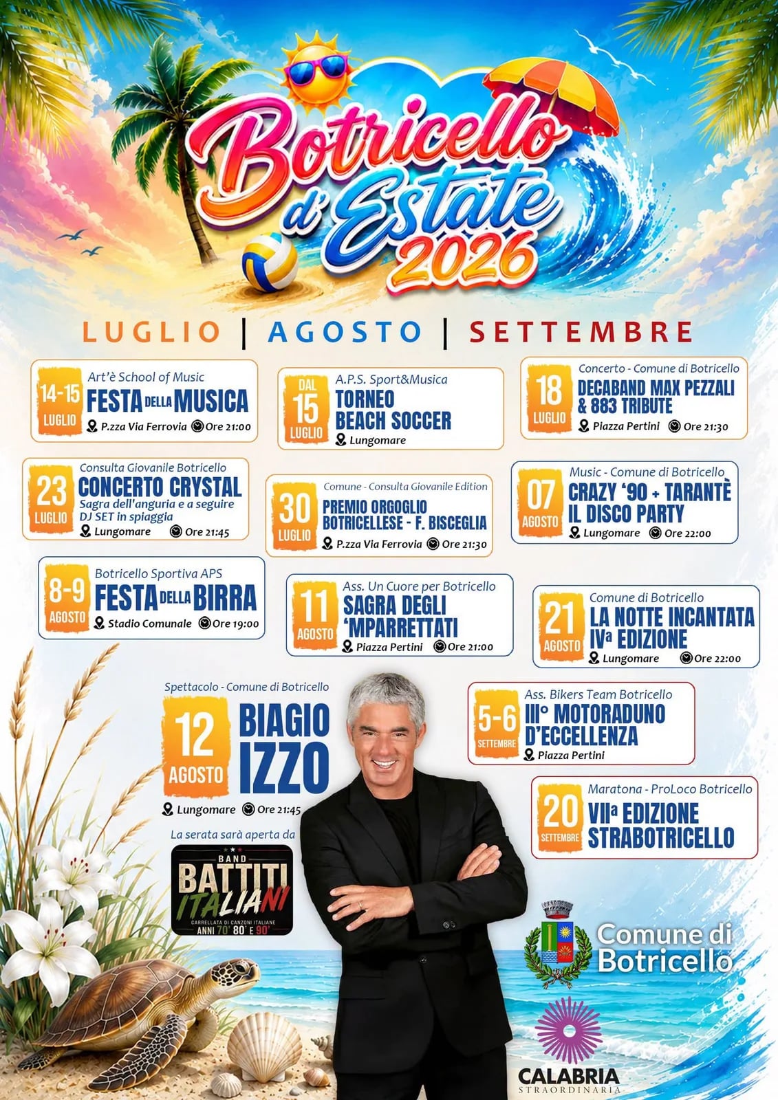 Locandina VII Strabotricello 2026 a Botricello (Catanzaro)
