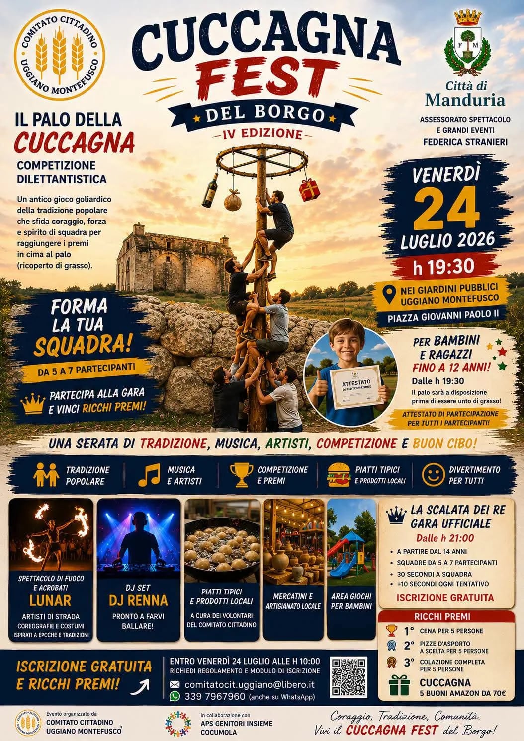 IV Edizione Cuccagna Fest del Borgo 2026