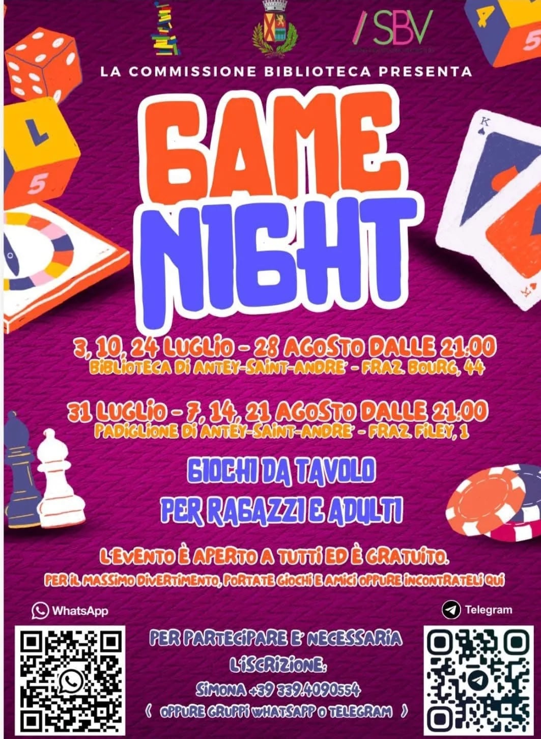 Game Night 2027 — Giochi da Tavolo