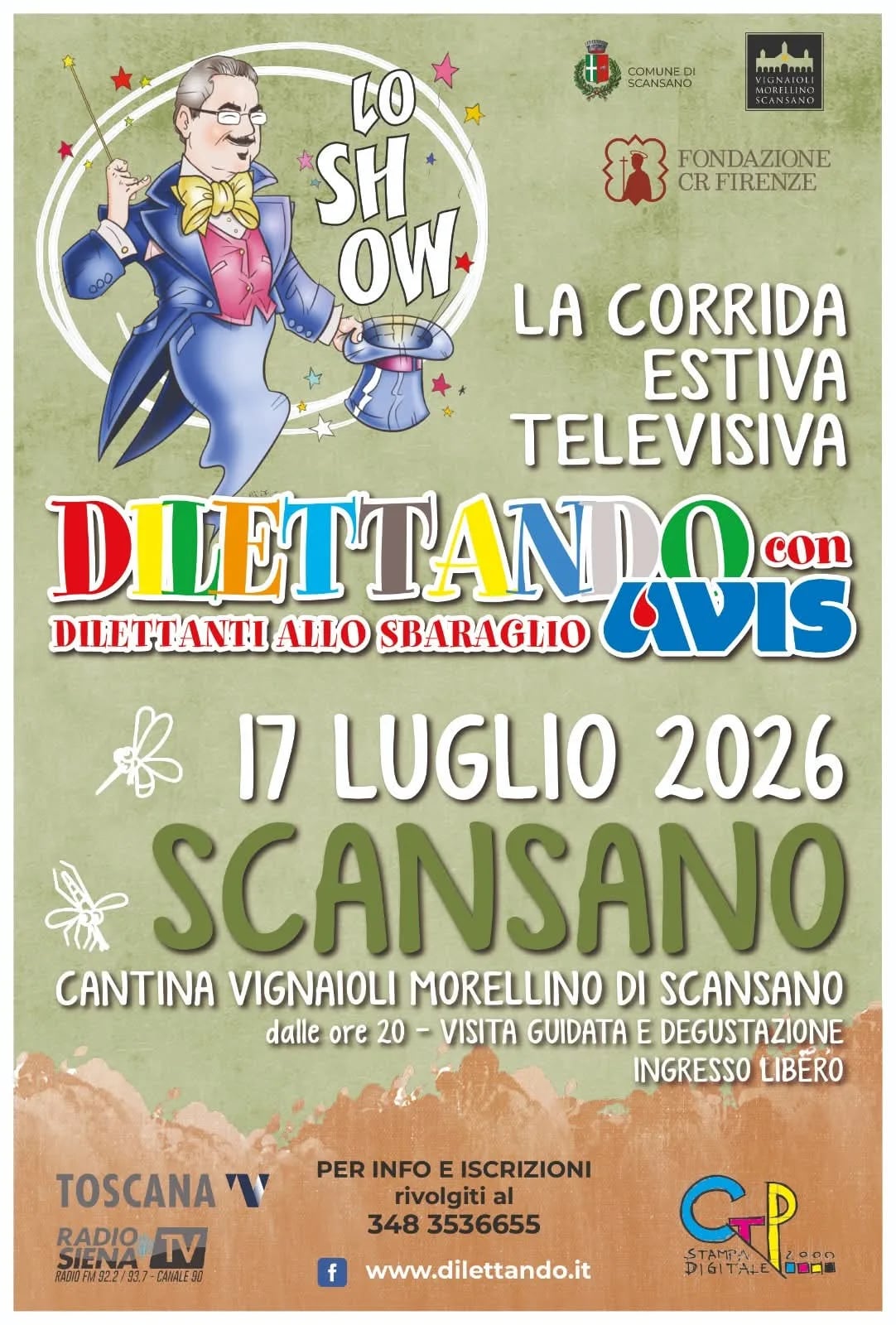 La Corrida Estiva Televisiva Dilettando con AVIS 2026