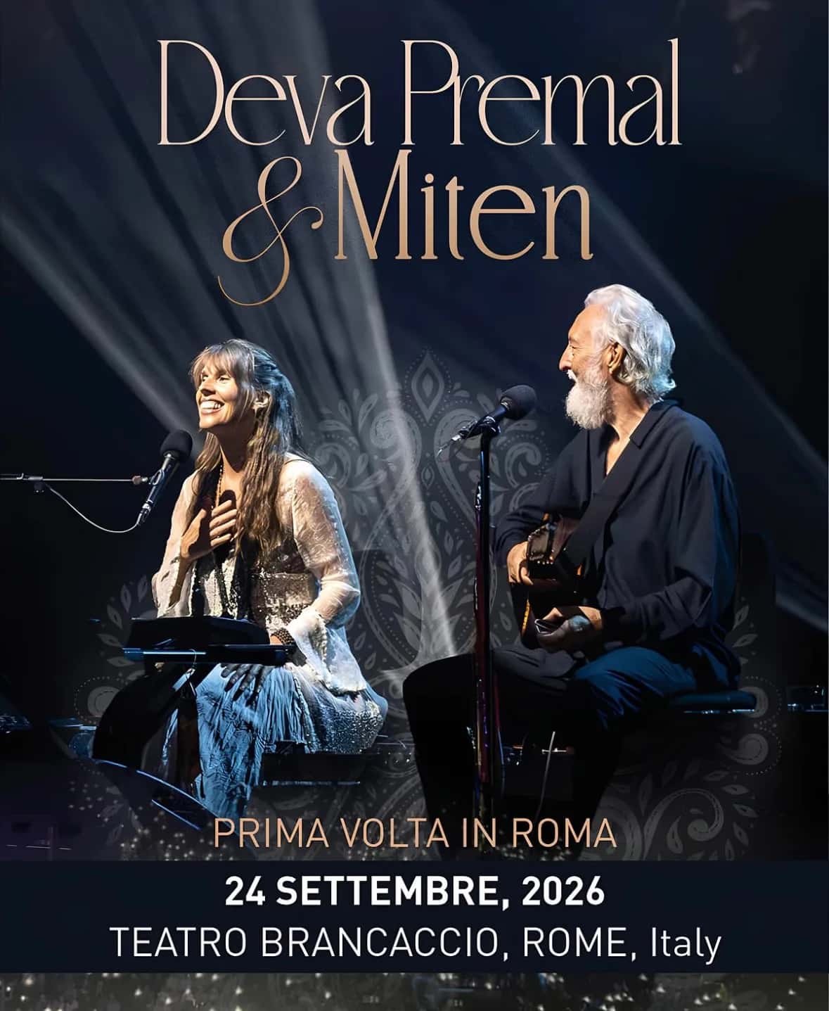 Deva Premal & Miten - Primo Concerto a Roma 2026