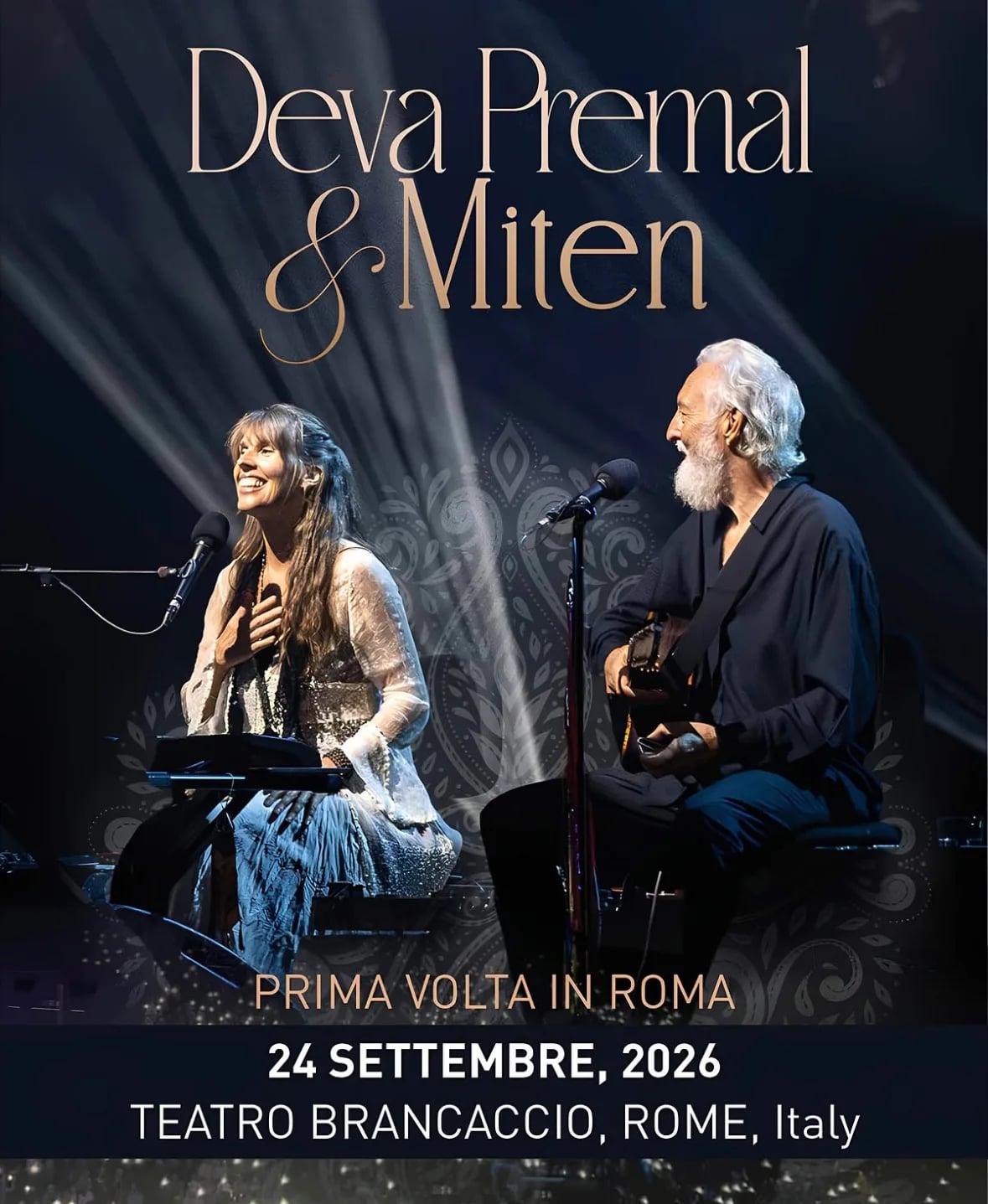 Deva Premal & Miten - Primo Concerto a Roma 2026