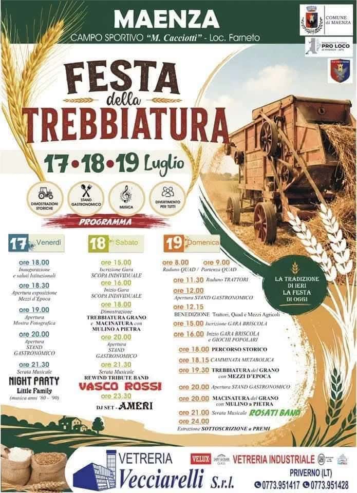 Festa della Trebbiatura 2026