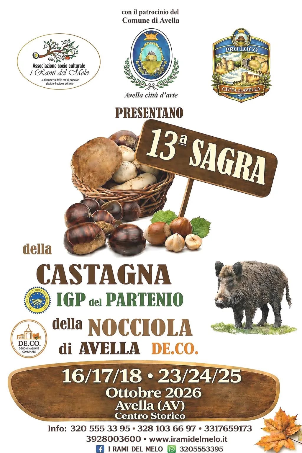 13ª Sagra della Castagna IGP del Partenio e della Nocciola 2