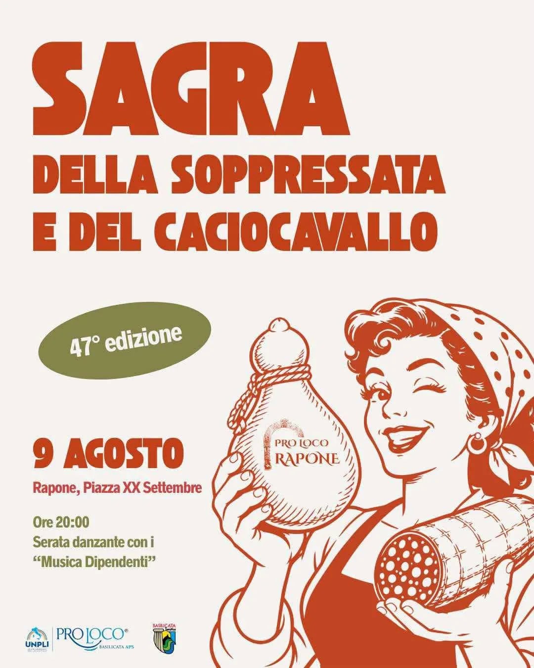 47ª Sagra della Soppressata e del Caciocavallo 2026