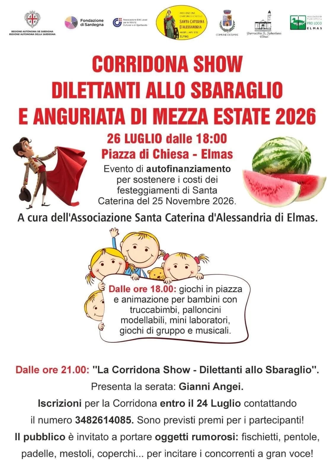 Corridona Show e Anguriata di Mezza Estate 2026