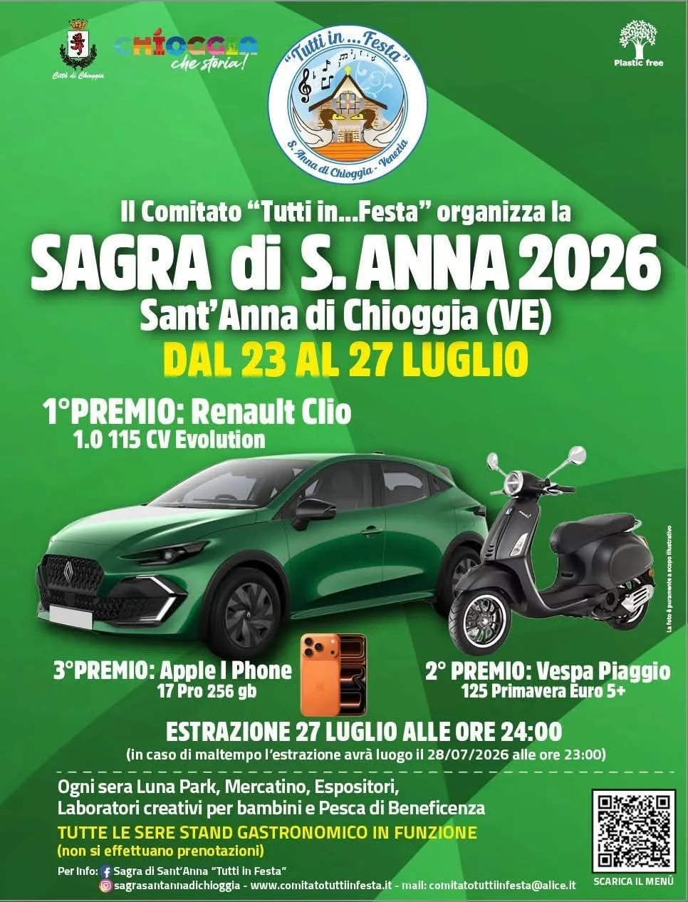 Sagra di S. Anna 2026 a Sant'Anna di Chioggia