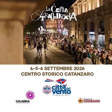 Locandina La Cena Straordinaria Live 2026 a Catanzaro (Catanzaro)