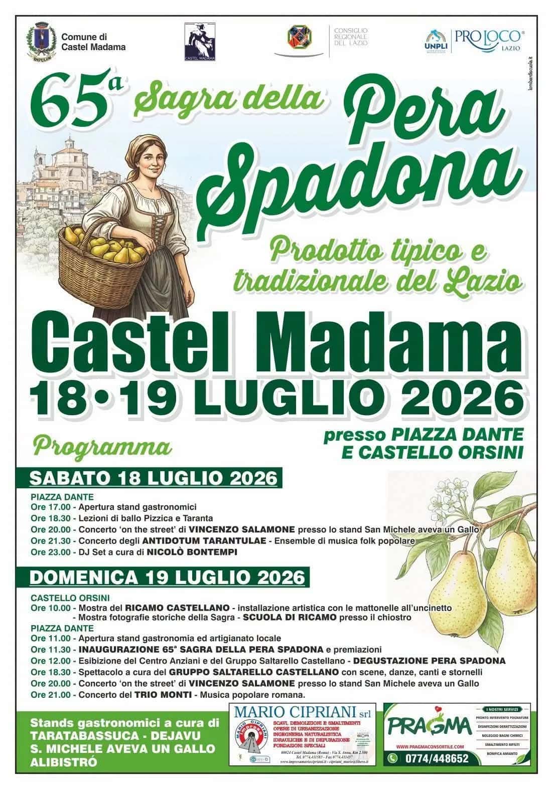 65ª Sagra della Pera Spadona 2026