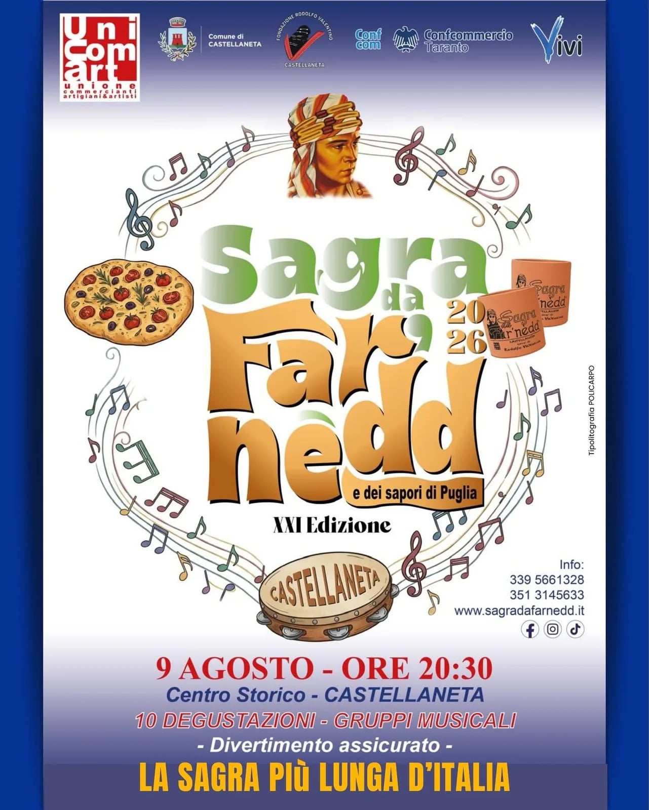XXI Sagra da Farnedd e dei sapori di Puglia 2026