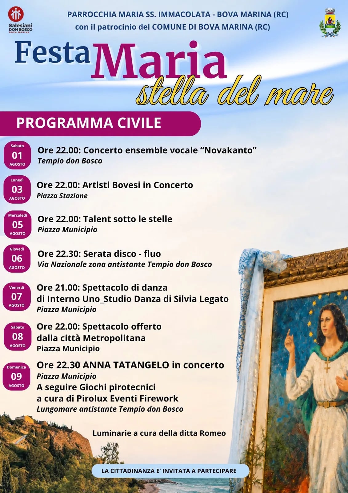 Artisti Bovesi in Concerto — Festa Maria 2026