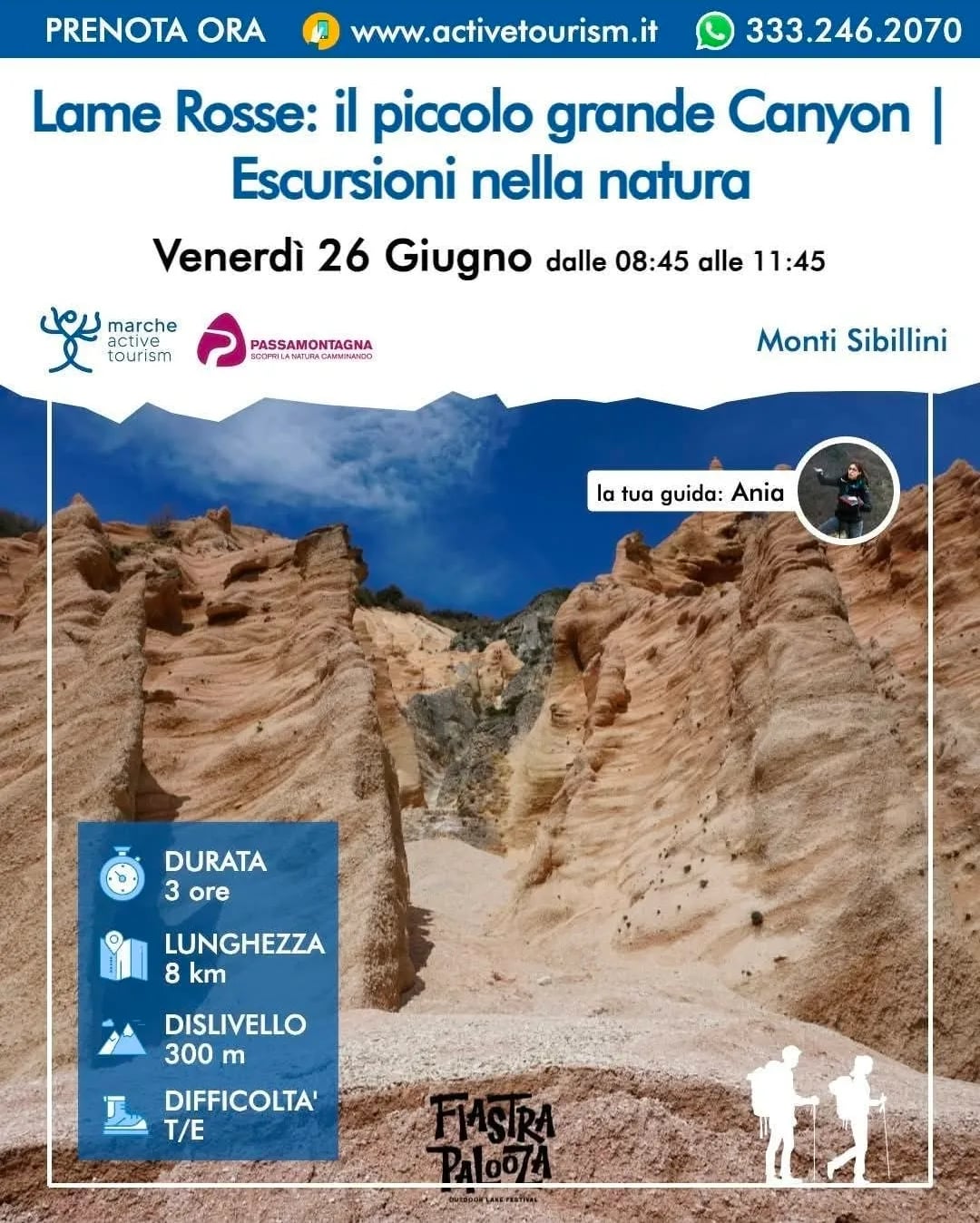 Escursione Lame Rosse: il piccolo grande Canyon 2027