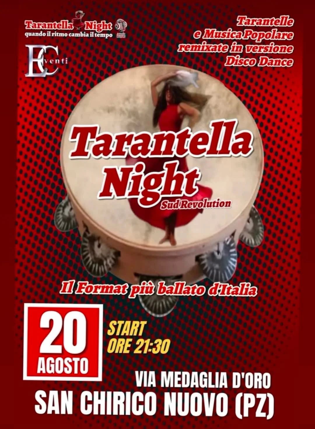 Tarantella Night Sud Revolution 2026