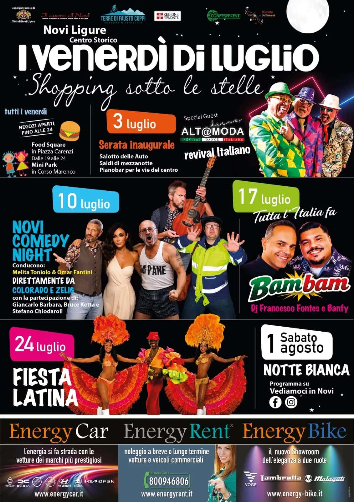 Fiesta Latina — I Venerdì di Luglio 2026