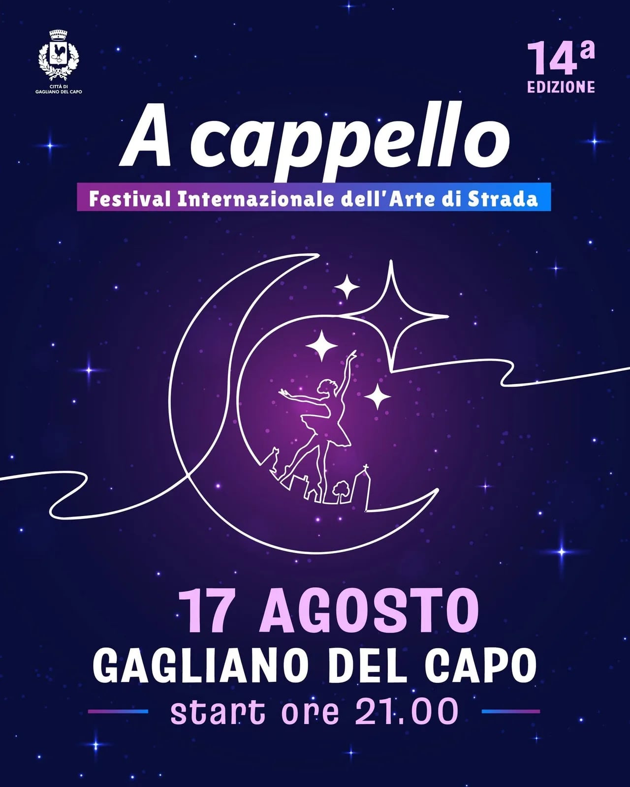 Locandina 14ª Edizione A cappello 2026 a Gagliano del Capo (Lecce)