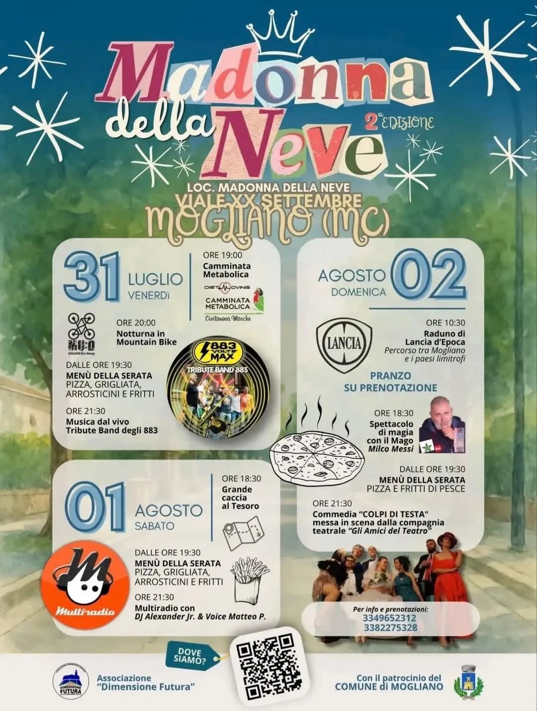 Madonna della Neve — Commedia "Colpi di Testa" 2026