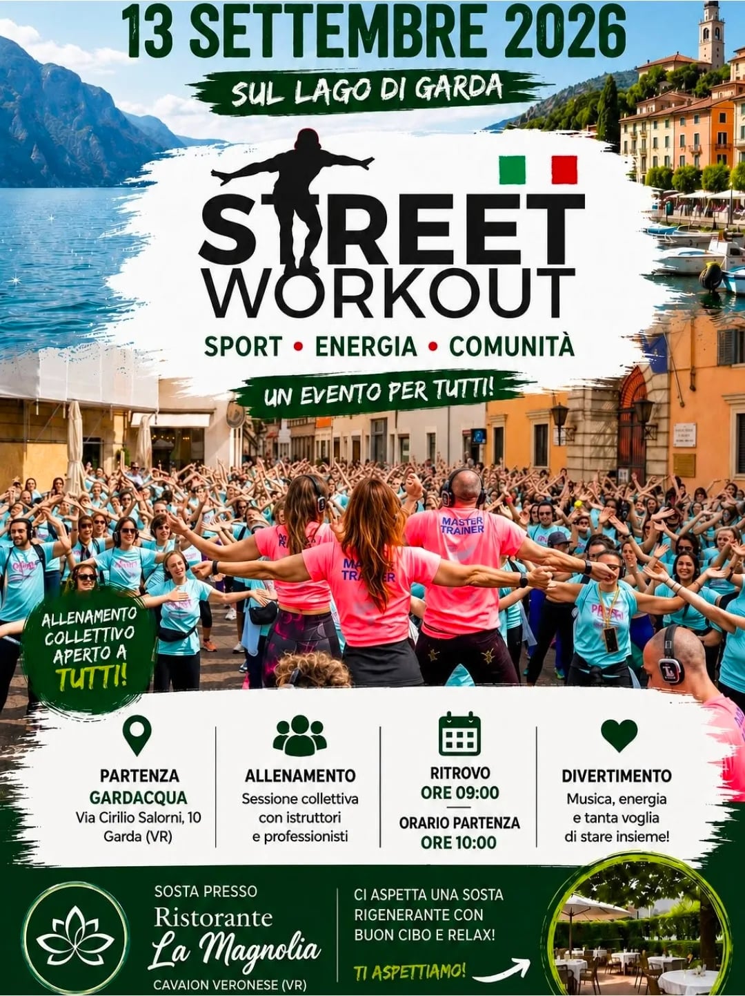 Street Workout sul Lago di Garda 2026