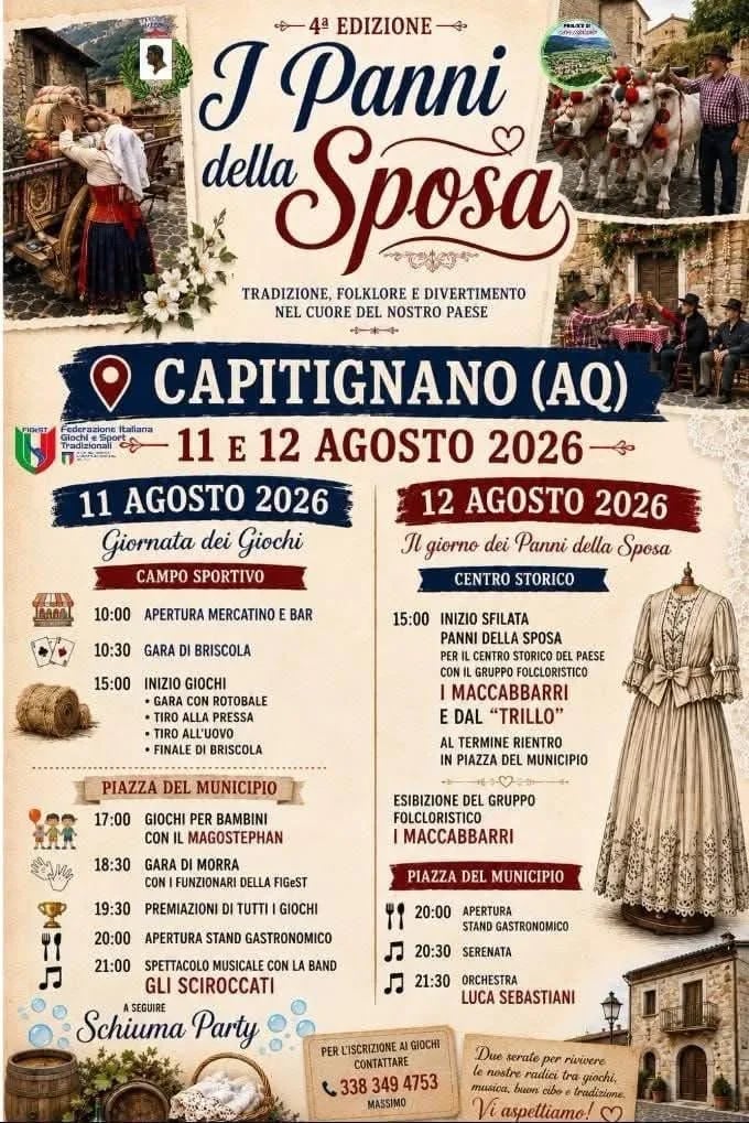 4ª Edizione I Panni della Sposa 2026