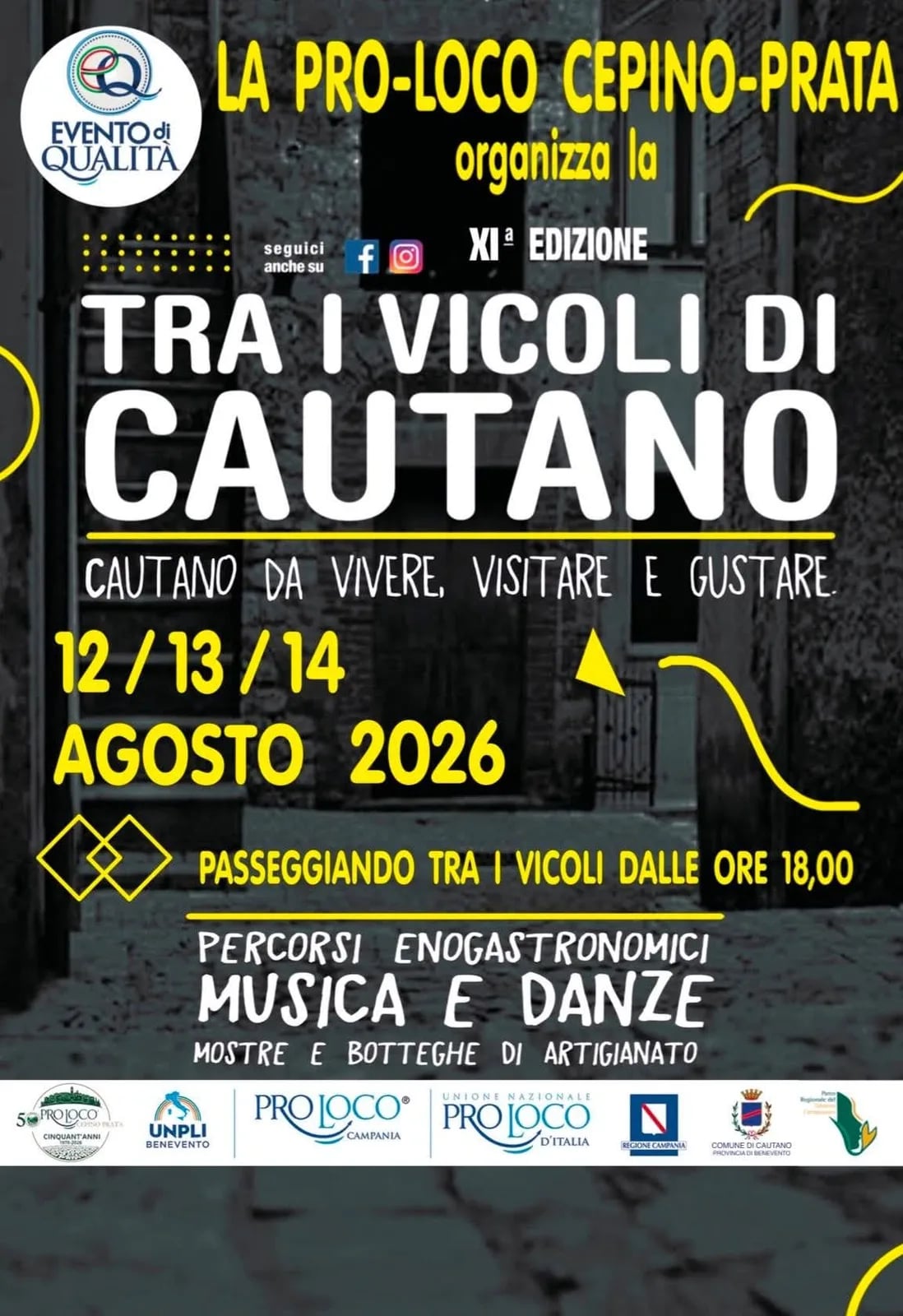 XIª Tra i Vicoli di Cautano 2026