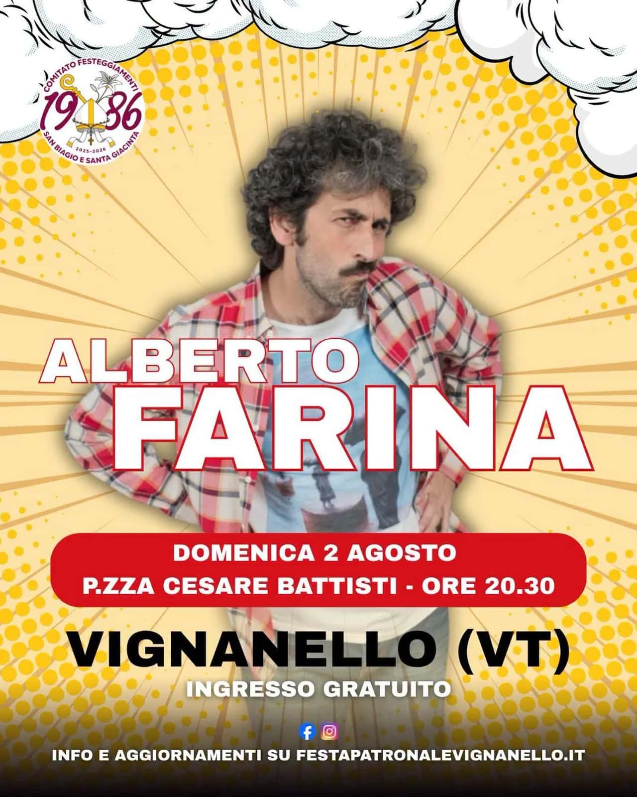 Concerto Alberto Farina 2026