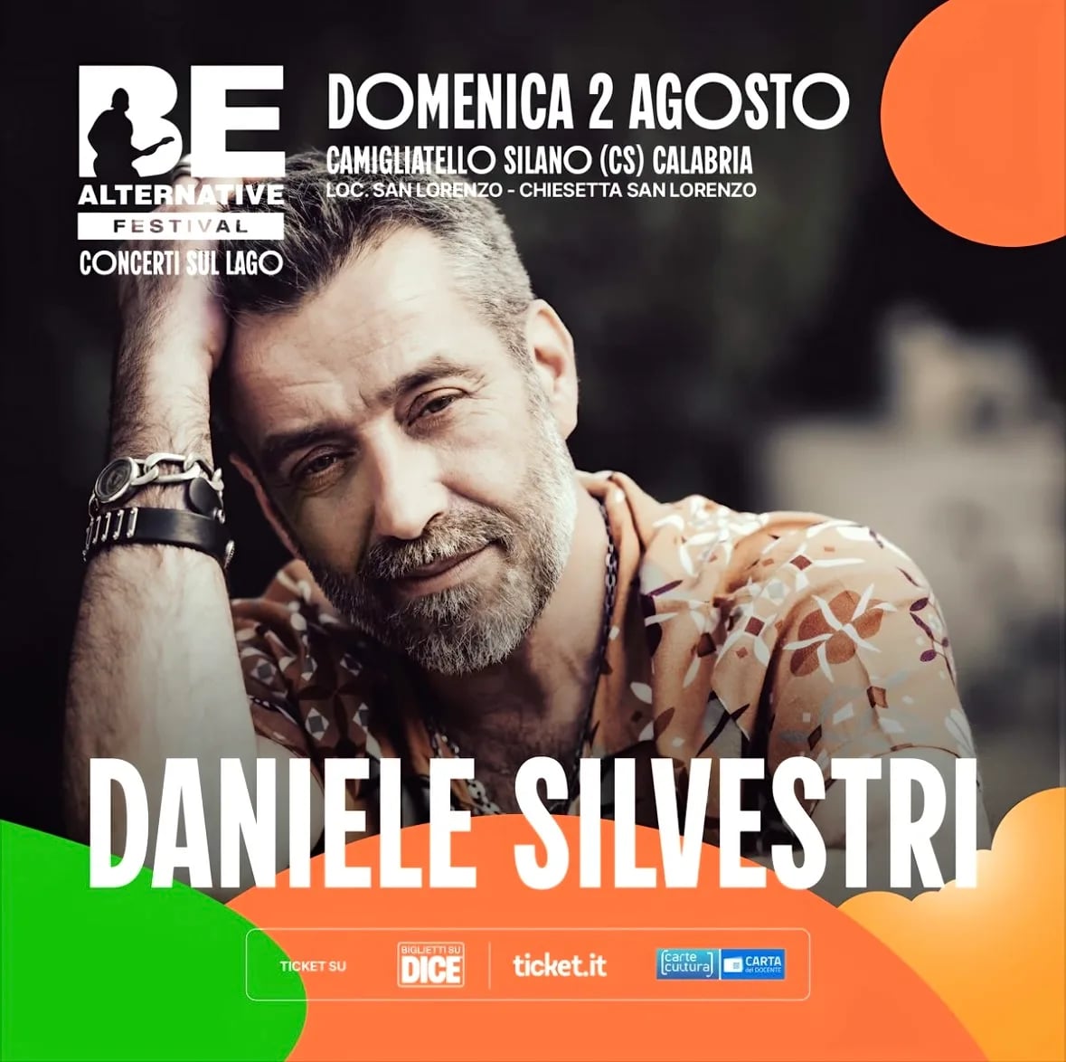 BE Alternative Festival 2026: Daniele Silvestri in Concerto