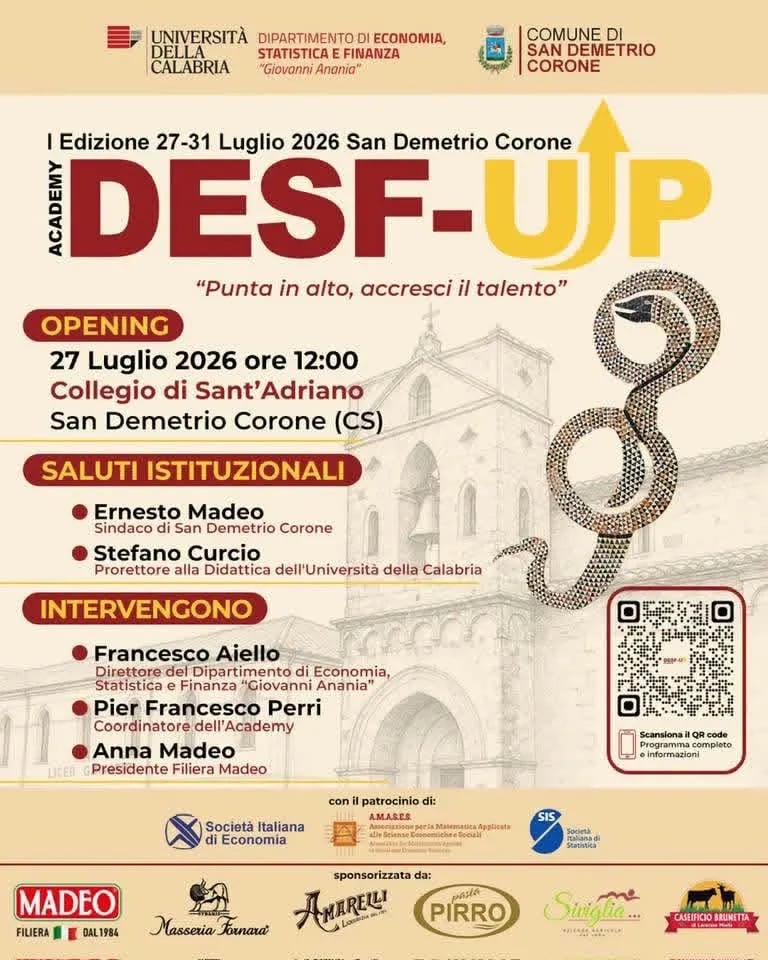 I Edizione DESF-UJP 2026 San Demetrio Corone
