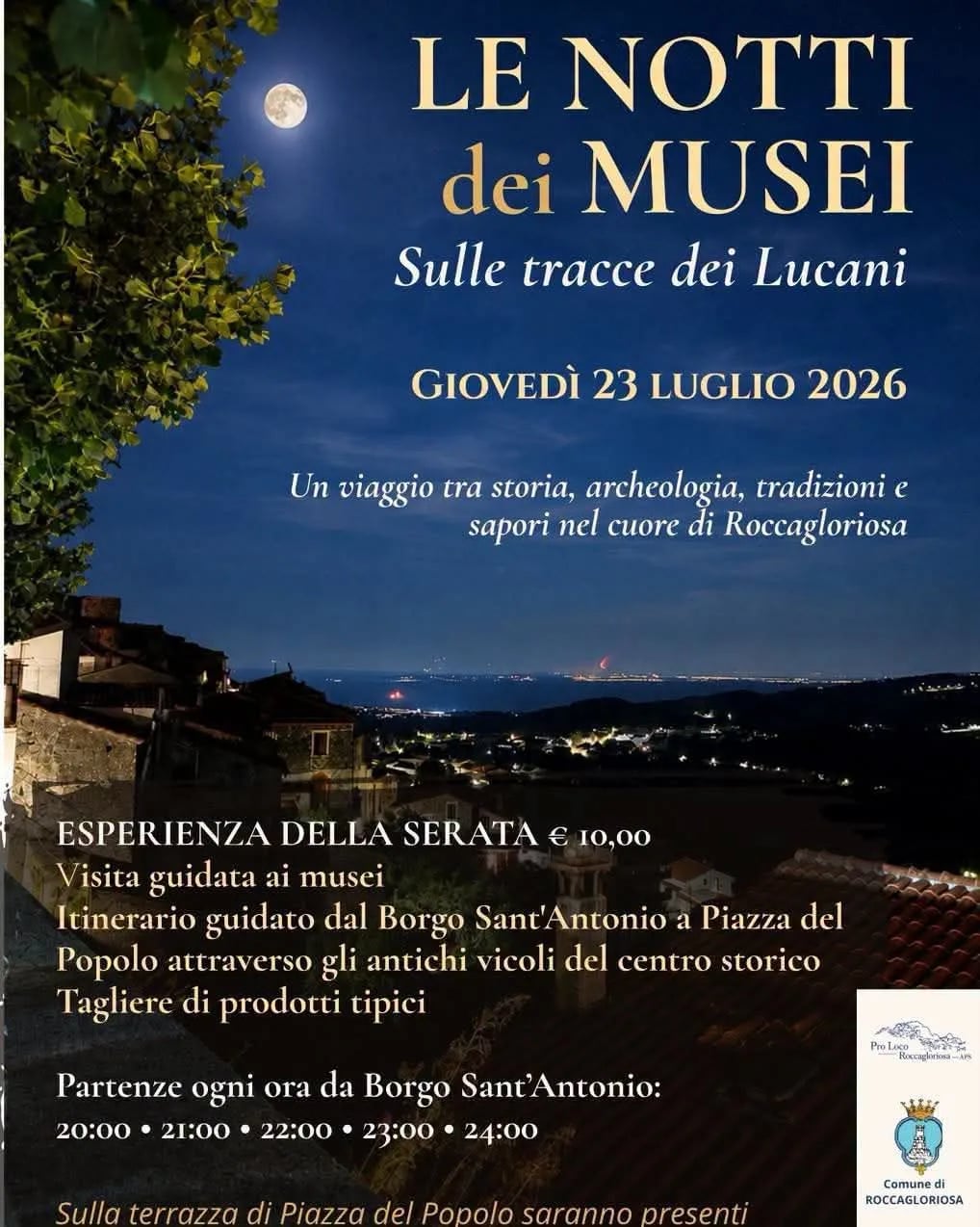 Le Notti dei Musei – Sulle tracce dei Lucani 2026