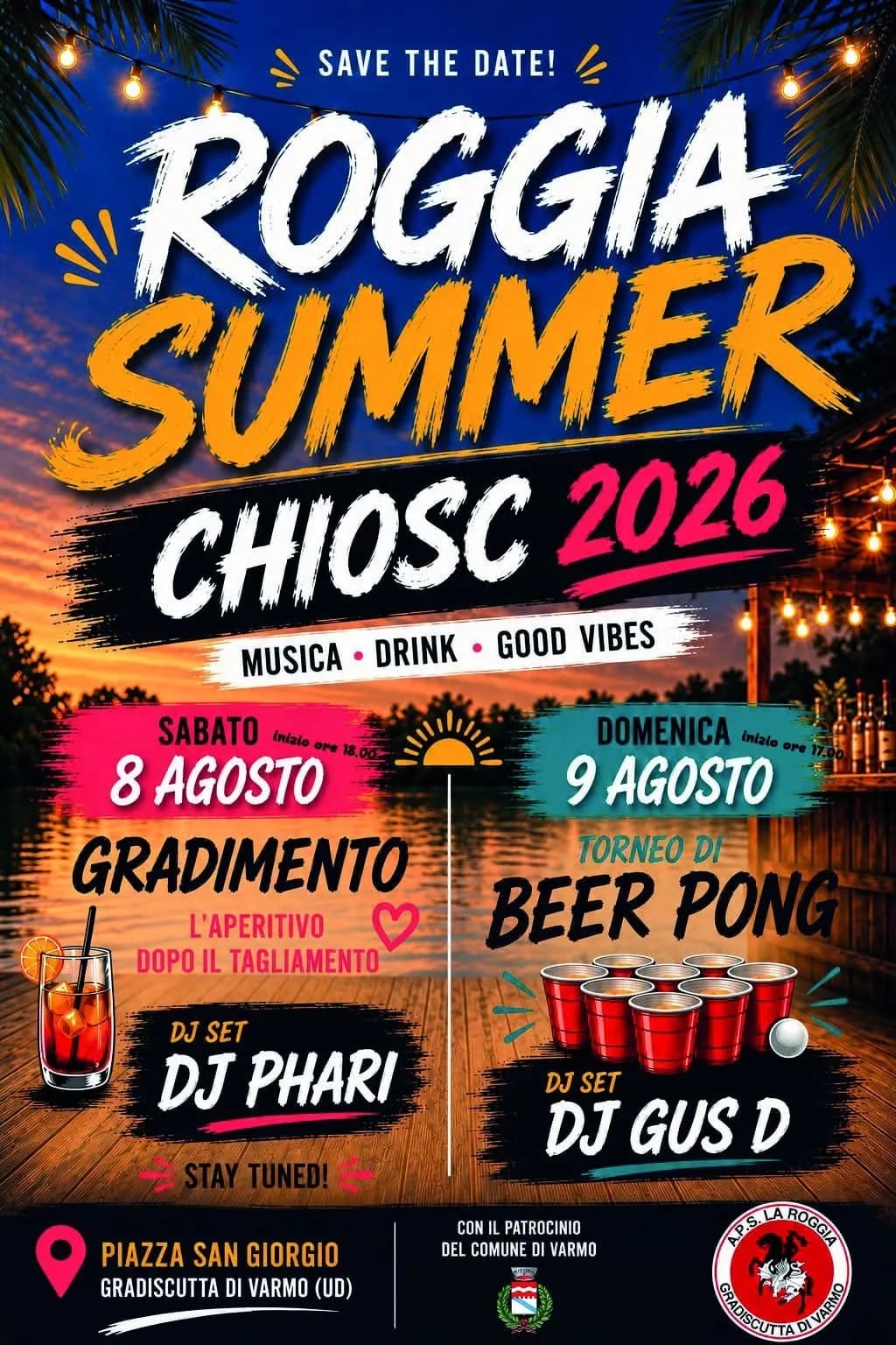 Roggia Summer Chiosc 2026 - 8 Agosto