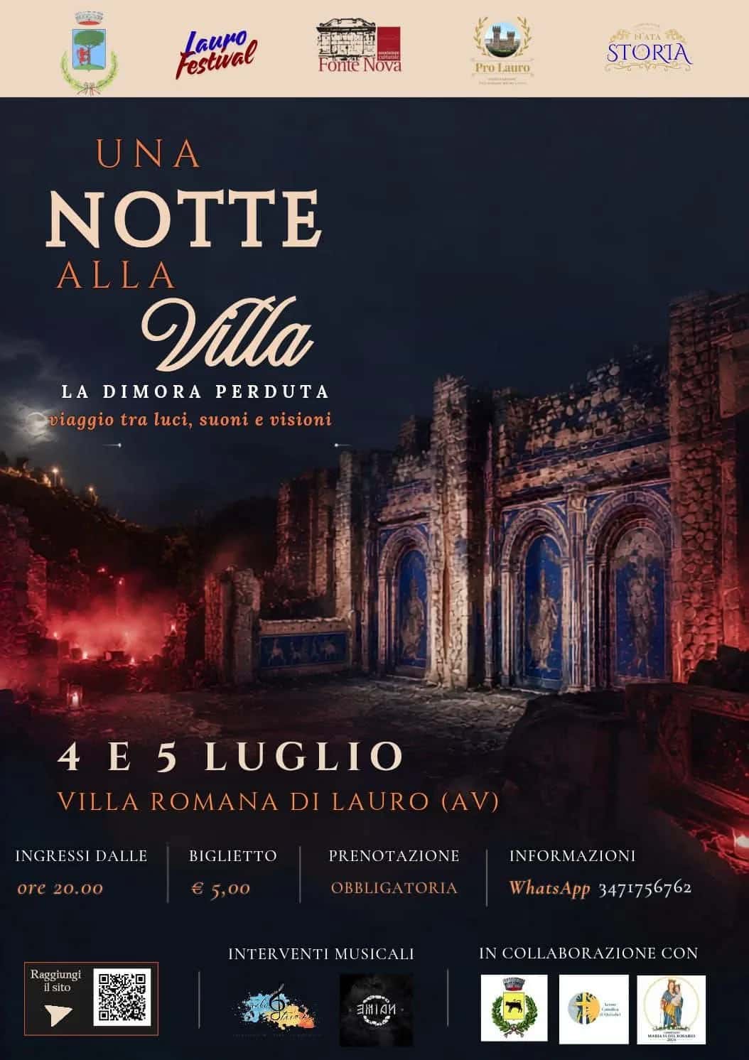 Una Notte alla Villa 2026
